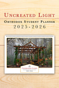 Uncreated Light Orthodox Student Planner 2025–2026