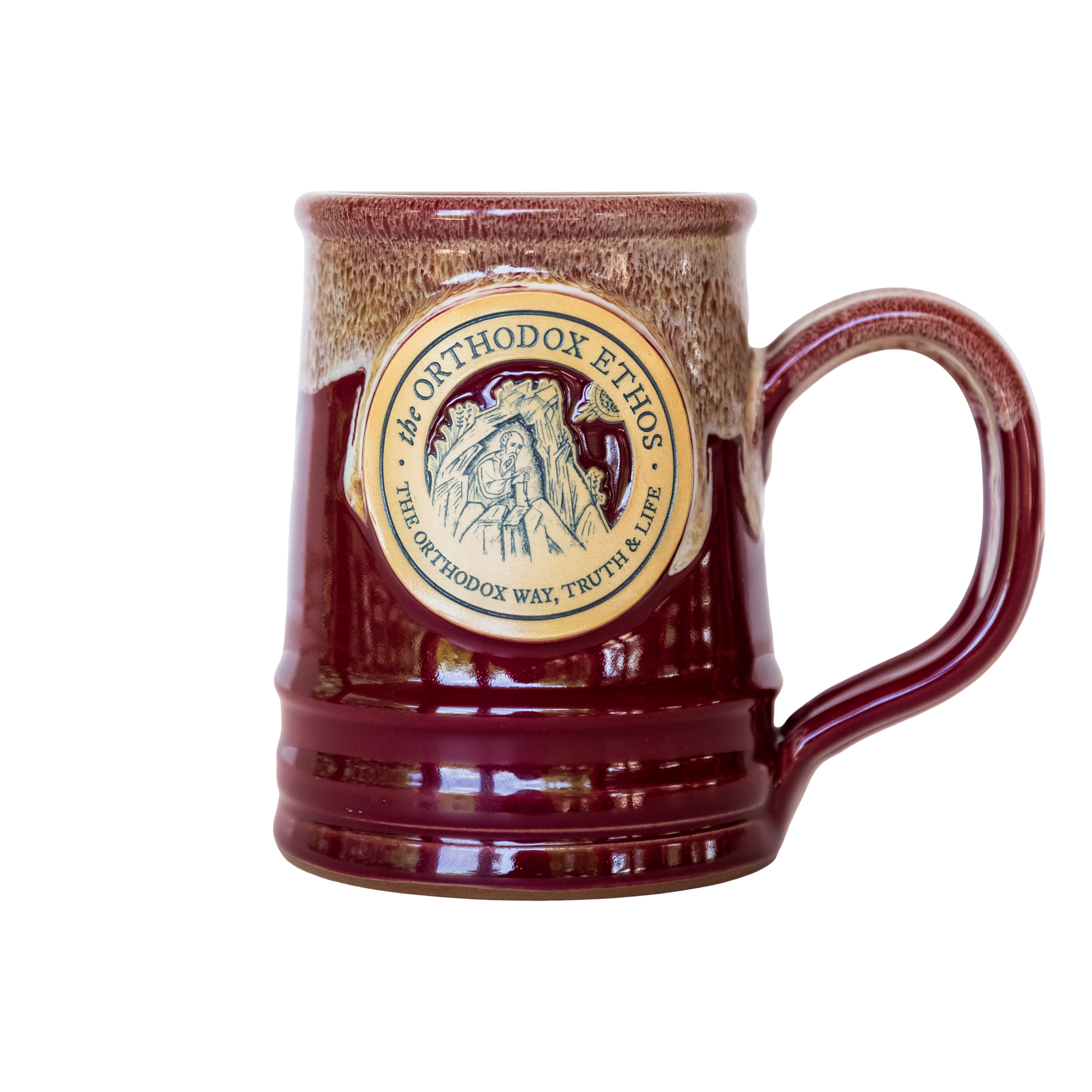 "The Orthodox Ethos" Large Tankard Mug