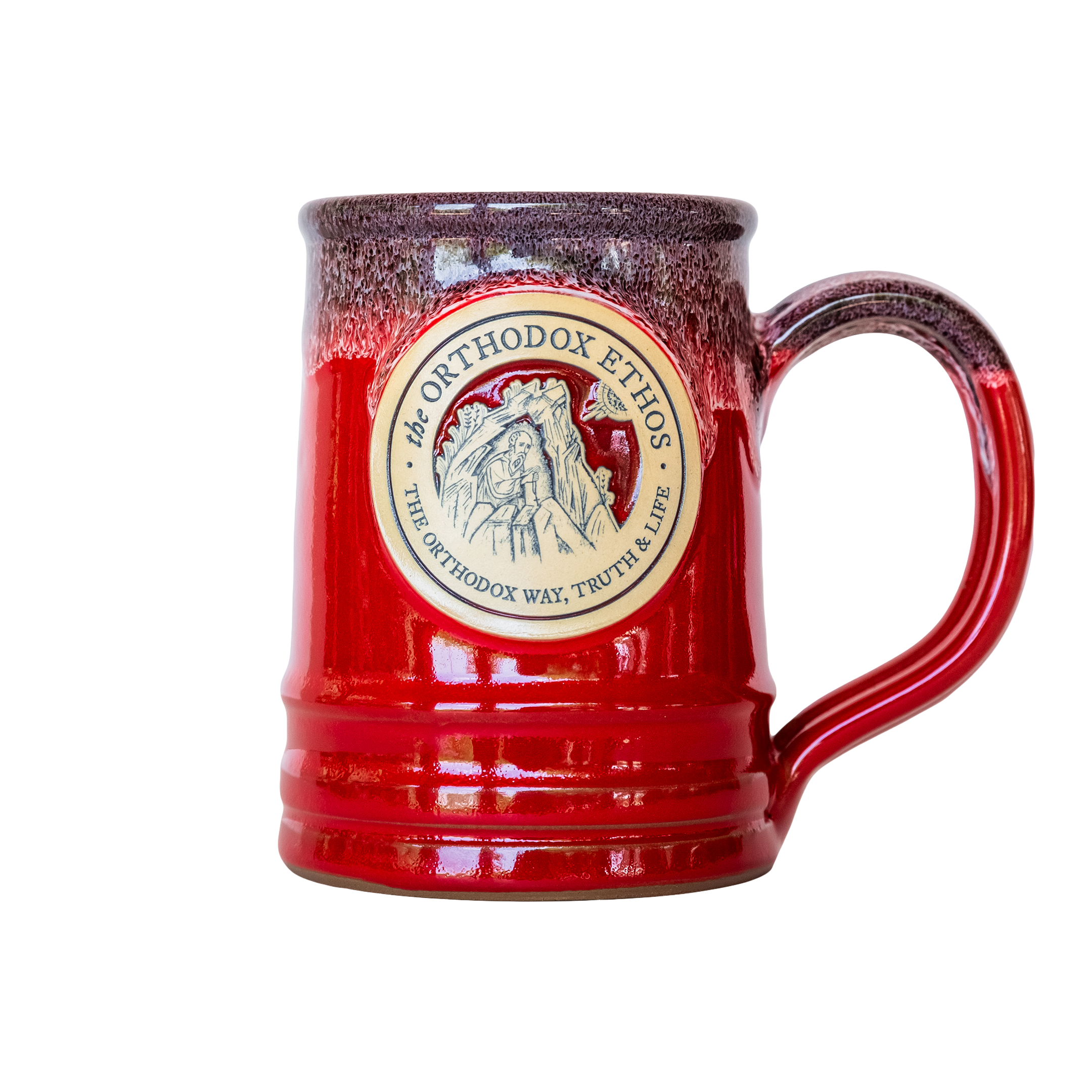 "The Orthodox Ethos" Large Tankard Mug
