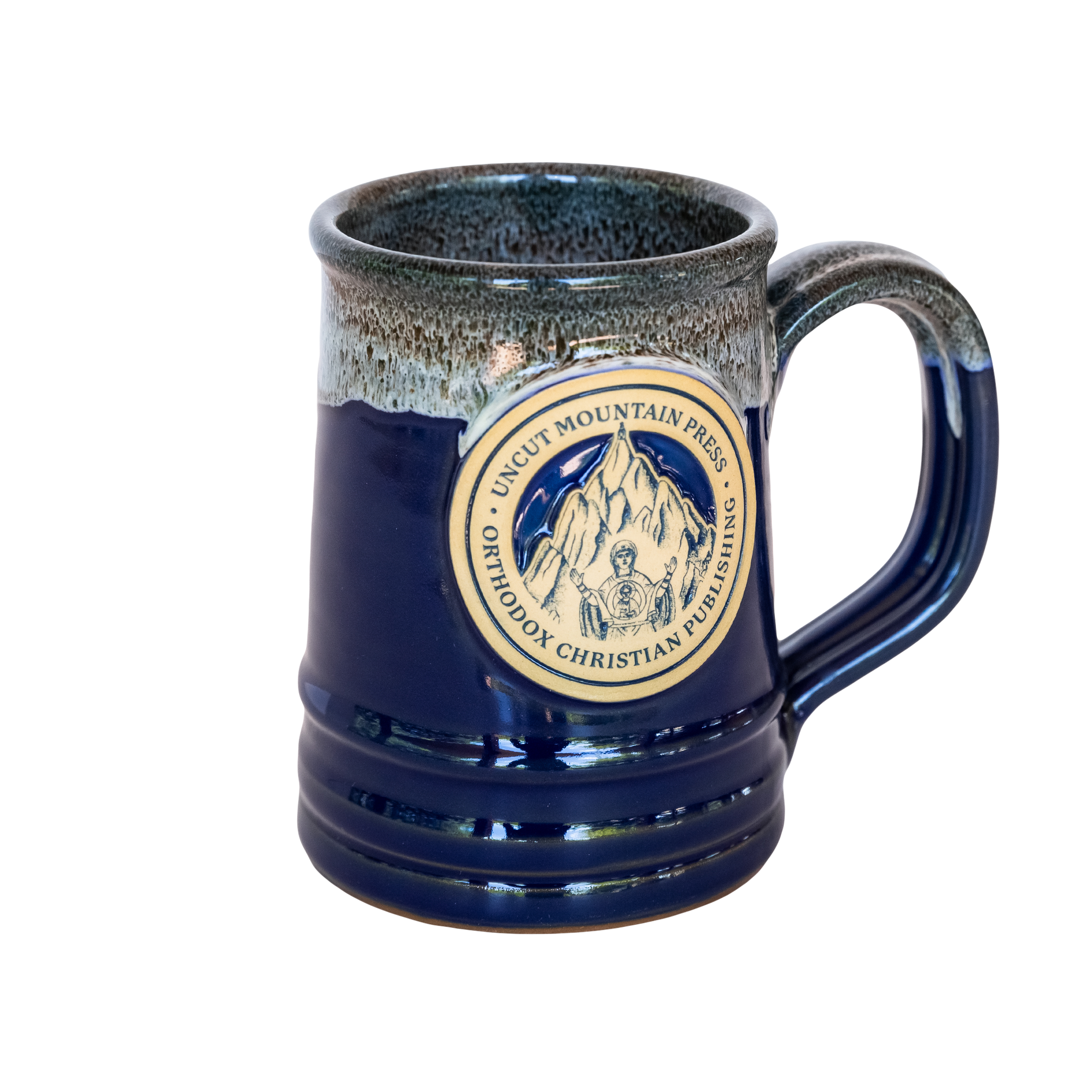 "Uncut Mountain Press" Large Tankard Mug