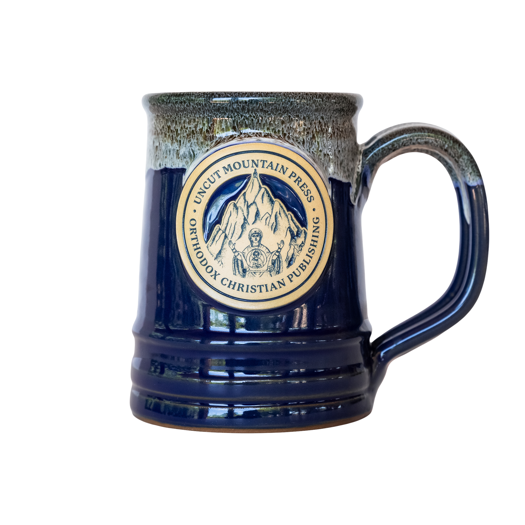 "Uncut Mountain Press" Large Tankard Mug