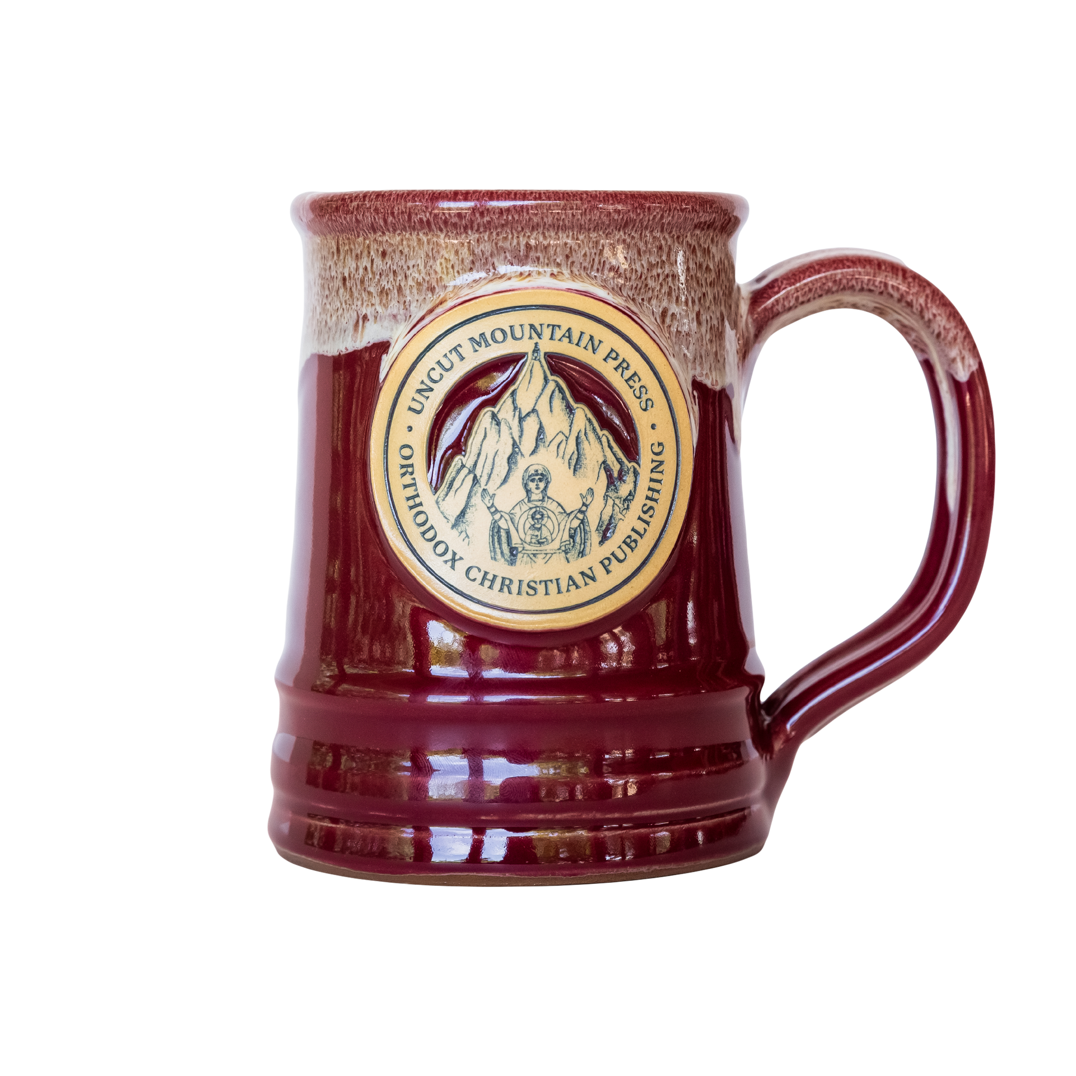 "Uncut Mountain Press" Large Tankard Mug